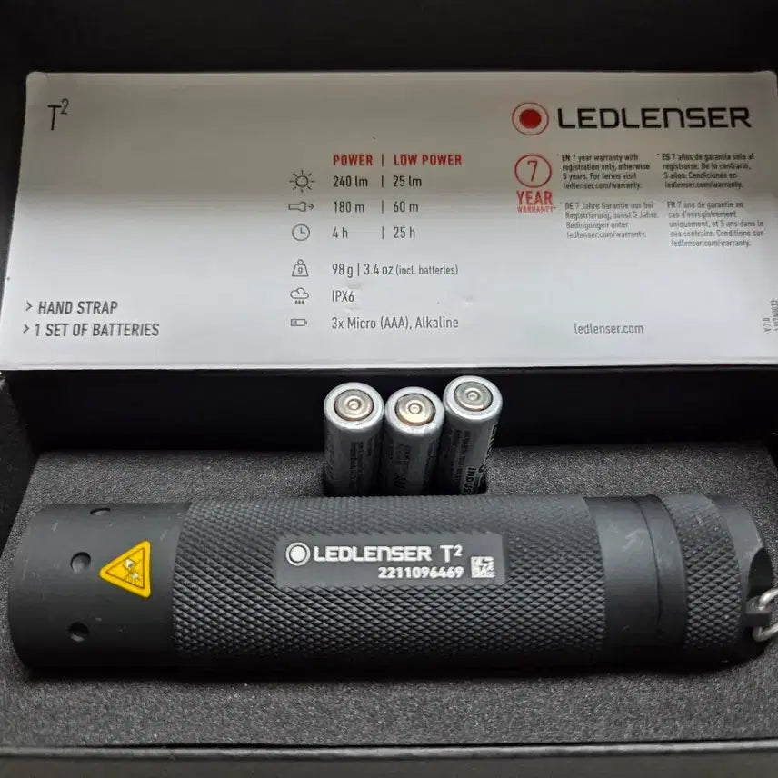[BUNJANG] Redlenser T2 Lantern Flashlight with Battery (New) / 레드렌서 T2 랜턴 손전등 포함 배터리 (새상품)