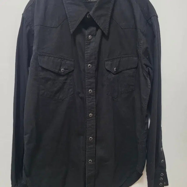 [BUNJANG] Birdnote Black Western Shirt Size 40 / 버드노트 블랙 웨스턴셔츠40