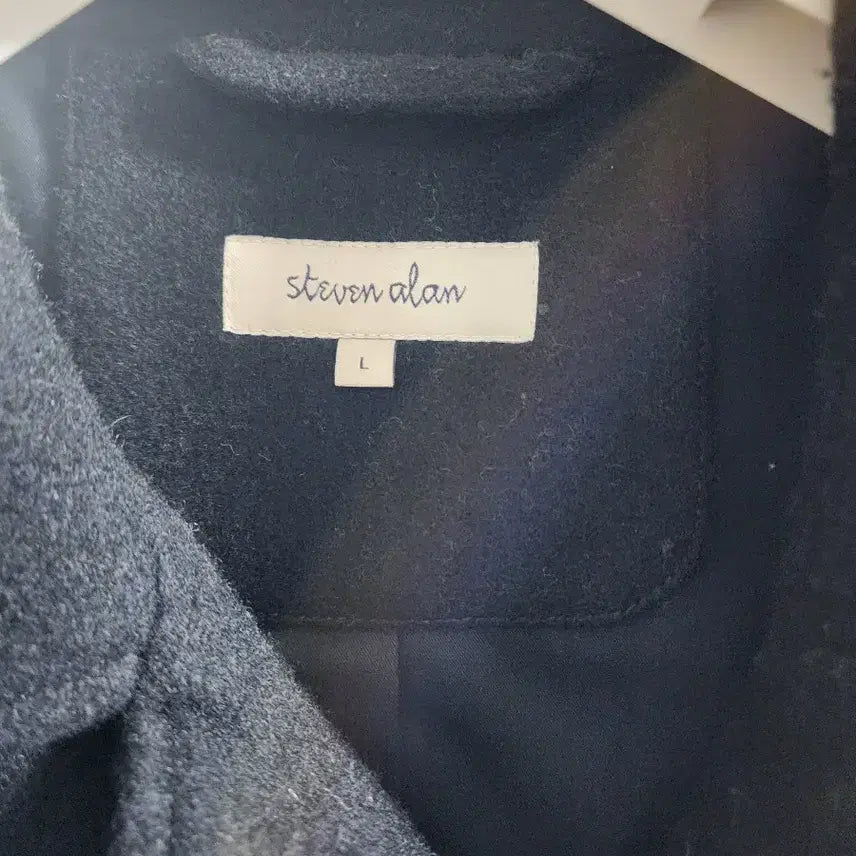 [BUNJANG] Steven Alan Half Coat Navy L / [L] 스티브알란 하프 코트 네이비