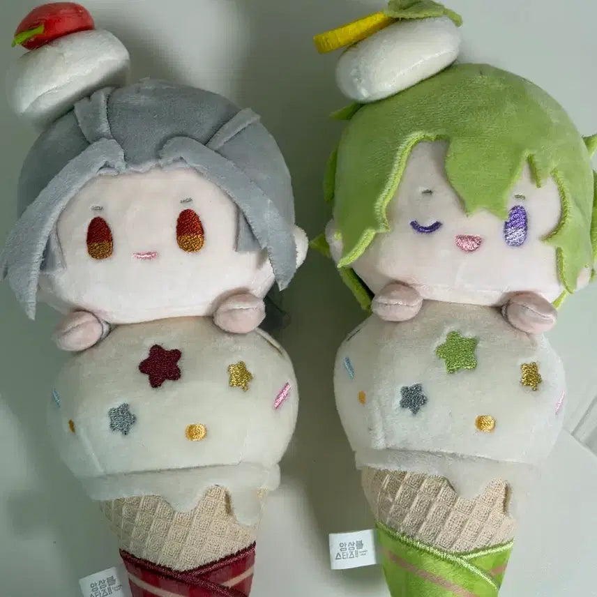 [BUNJANG] Ensemble Stars Nagisa & Hiyori Ice Cream Plush Set / 앙스타 나기사 히요리 아이스크림 누이
