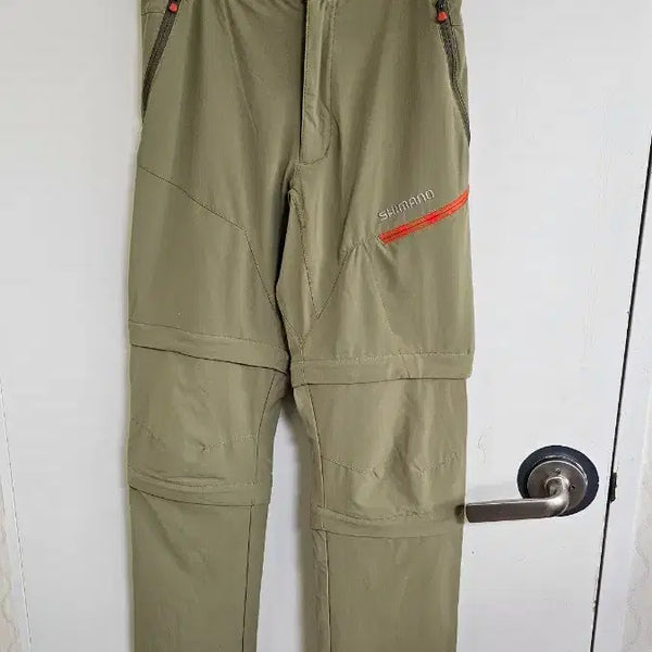 [BUNJANG] Shimano Water-Repellent Stretch Convertible Pants / 시마노 발수 스트레치 바지 반바지가능(614