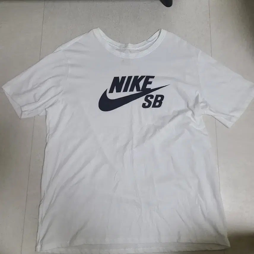 [BUNJANG] Nike SB Dri-FIT Short Sleeve T-Shirt White / 나이키 SB 반팔 티셔츠 드라이핏