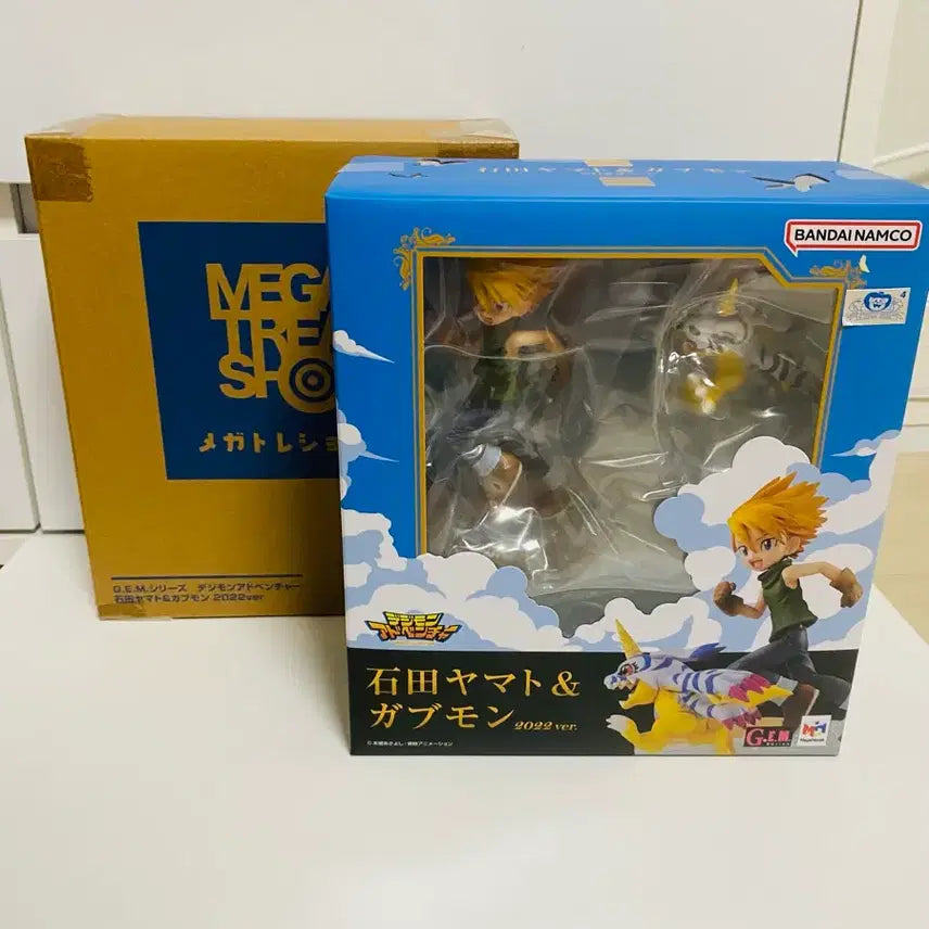 [BUNJANG] MegaHouse GEM Digimon Adventure Yamato & Gabumon 2022 Ver. Figure / 디지몬 메가하우스 gem 야마토 가브몬 2022 (매튜 파피몬)