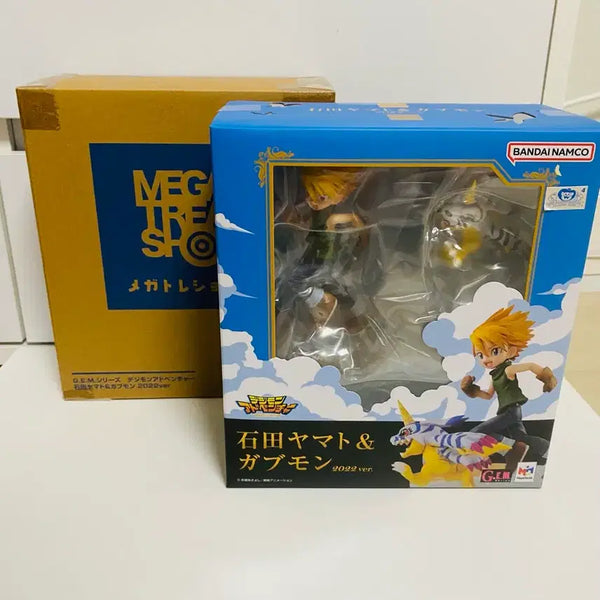 [BUNJANG] MegaHouse GEM Digimon Adventure Yamato & Gabumon 2022 Ver. Figure / 디지몬 메가하우스 gem 야마토 가브몬 2022 (매튜 파피몬)