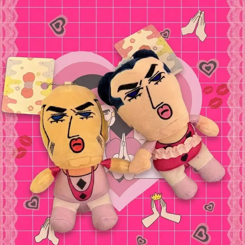 [BUNJANG] Crayon Shin-chan Witch Doll Keychain Set / 짱구는 못말려 중성마녀 인형 키링 새상품 세트