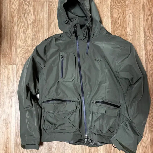 [BUNJANG] Not For Nerds Windbreaker Khaki / 낫포너드 바람막이