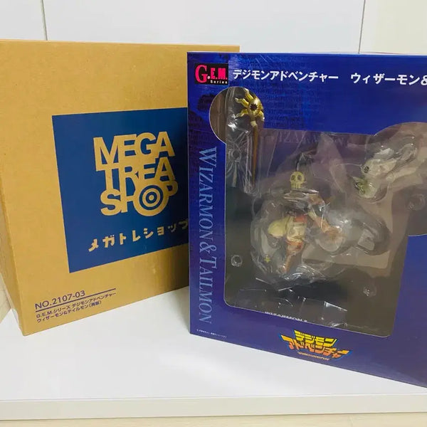 [BUNJANG] Megahouse G.E.M. Digimon Adventure Wizardmon & Tailmon Figure / 디지몬 메가하우스 gem 위자몬 가트몬 테일몬