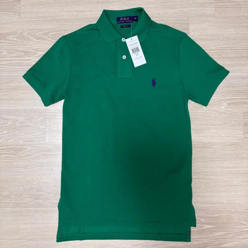 [BUNJANG] Polo Ralph Lauren Green Mesh Polo Shirt (XS) / 폴로 랄프로렌 카라티 그린XS,여(S)