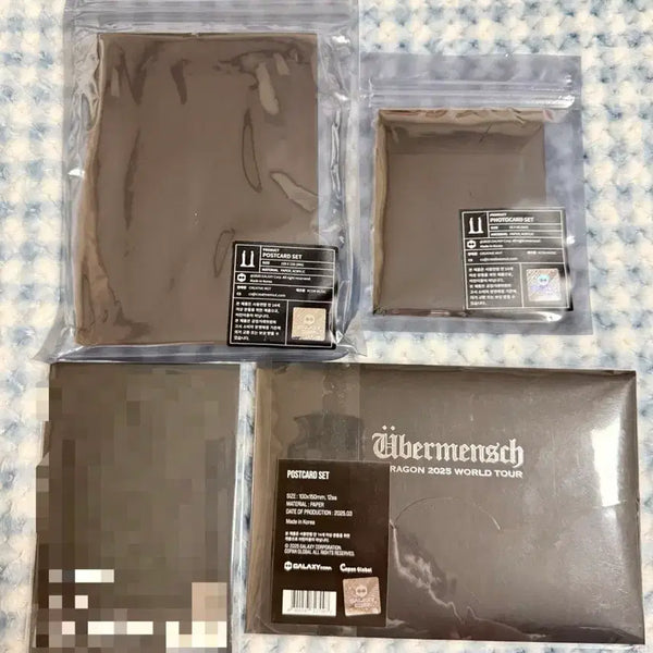 [BUNJANG] G-Dragon 2025 World Tour 'Übermensch' MD Photocard Set, Postcard Set, Poster Card Set Bundle / 지디 지드래곤 콘서트 MD 굿즈 포토카드 세트 엽서 세트 포스터카드 세트