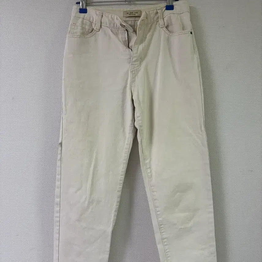 [BUNJANG] Beige Cotton Pants Size S / 베이지 면바지 S