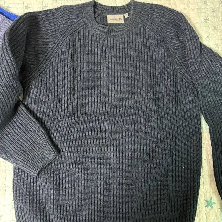 [BUNJANG] Carhartt WIP Knit Navy L / 칼하트wip 니트 네이비 L