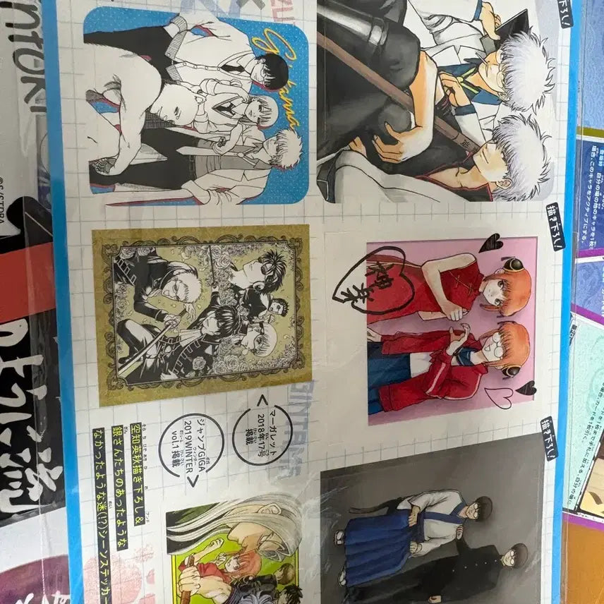 [BUNJANG] Gintama Card & Sticker Bundle Set / 일괄) 은혼 파샤, 스티커 지류 판매