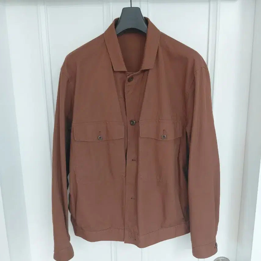 [BUNJANG] Uniqlo U 24SS Trucker Jacket Brown / 유니클로u 24ss 트러커자켓 브라운