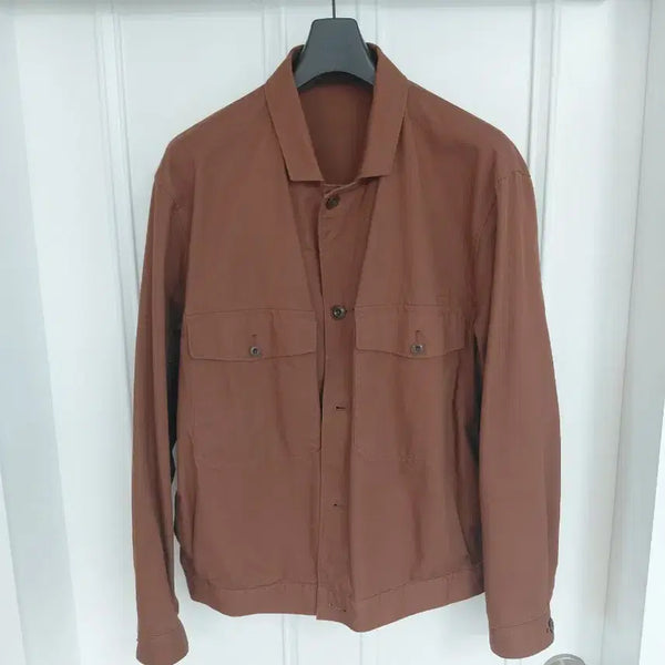 [BUNJANG] Uniqlo U 24SS Trucker Jacket Brown / 유니클로u 24ss 트러커자켓 브라운
