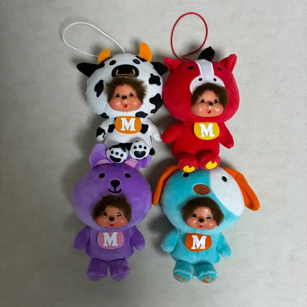 [BUNJANG] 2017 McDonald's Monchhichi Keychain / (고전) 2017 맥도날드 몬치치 키링