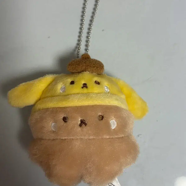 [BUNJANG] Sanrio Pompompurin Studio Sky Keyring / 산리오 스튜디오하늘 폼폼푸린 키링