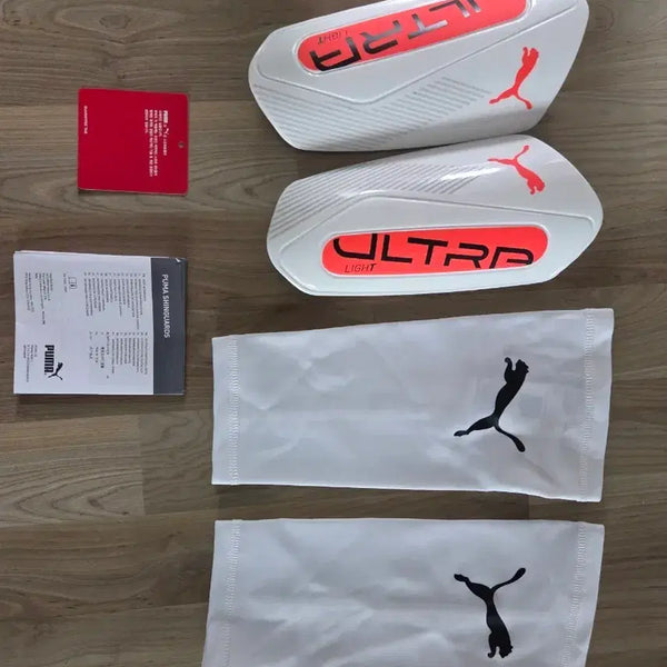 [BUNJANG] Puma Ultra Lightweight Strap Shin Guards / 푸마 울트라 라이트 스트랩 신가드 아대