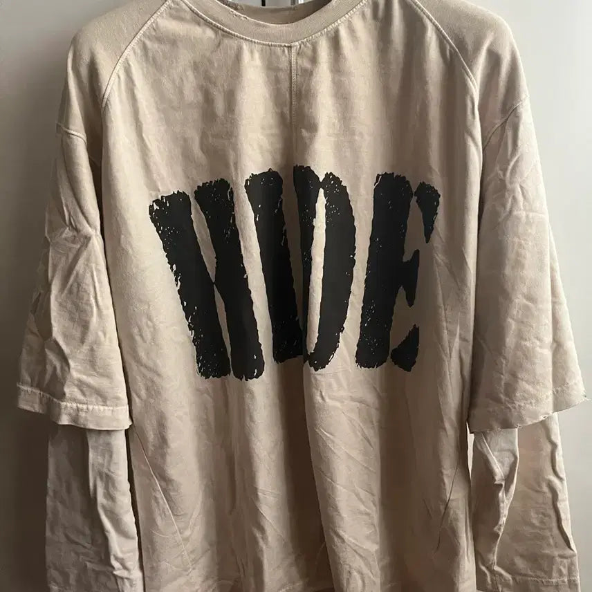 [BUNJANG] ETCE Layered Long Sleeve Shirt / ETCE 레이어드 롱슬리브