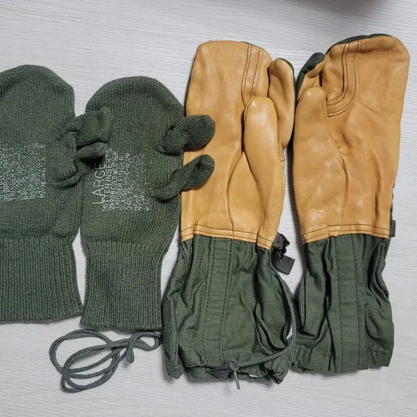 [BUNJANG] Military Mittens Gloves / 국방색 미튼 장갑