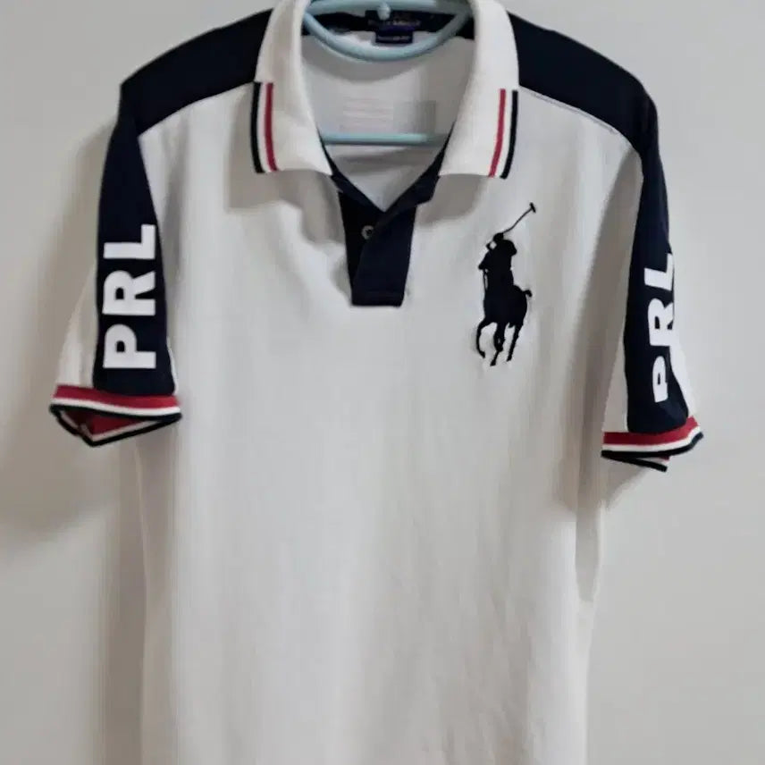 [BUNJANG] Polo Ralph Lauren Big Pony Flag Collar Shirt / 폴로랄프로렌 빅 포니.성조기 카라 셔츠 100