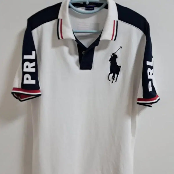 [BUNJANG] Polo Ralph Lauren Big Pony Flag Collar Shirt / 폴로랄프로렌 빅 포니.성조기 카라 셔츠 100