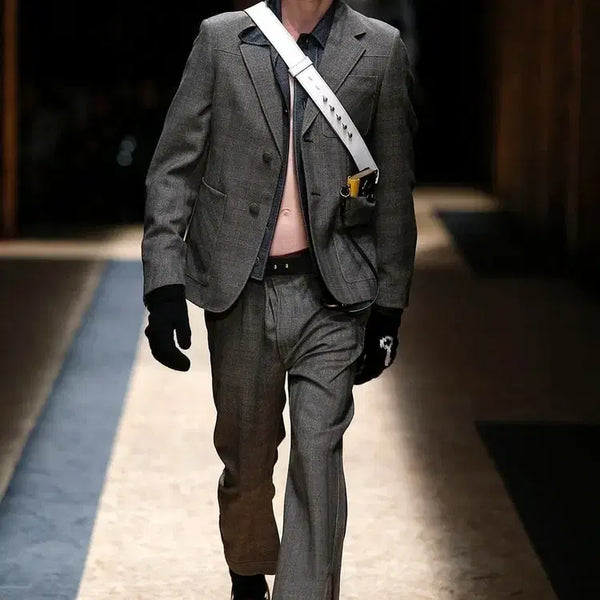 [BUNJANG] Prada Main Runway Pants / 프라다 메인 런웨이 팬츠 48