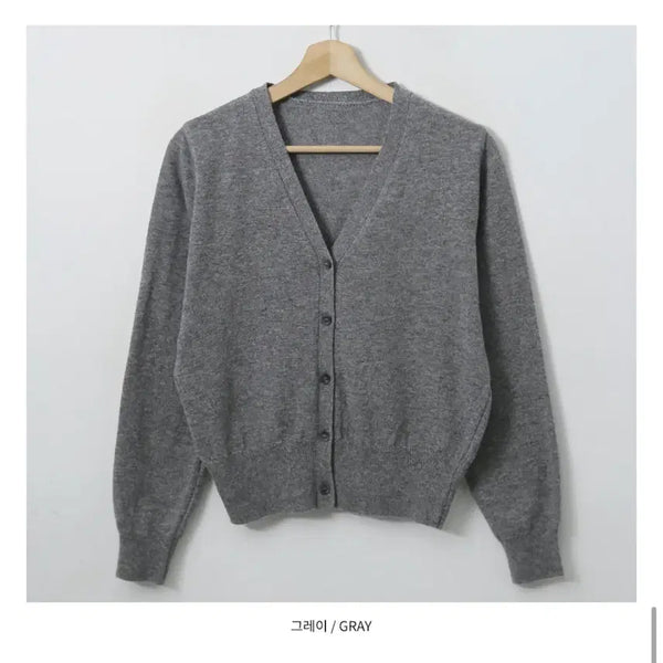 [BUNJANG] Bluepops Matilda Cardigan Grey / 블루팝스 마틸다 가디건 그레이 (정가 34900)