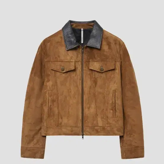 [BUNJANG] Noir Suede Western Crop Jacket / 노이어 스웨이드 웨스턴 크롭자켓