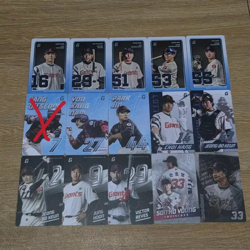 [BUNJANG] Lotte Giants 2025 Season Photocard / 2025 시즌 롯데자이언츠 포토카드 정가 이하 판매합니다.