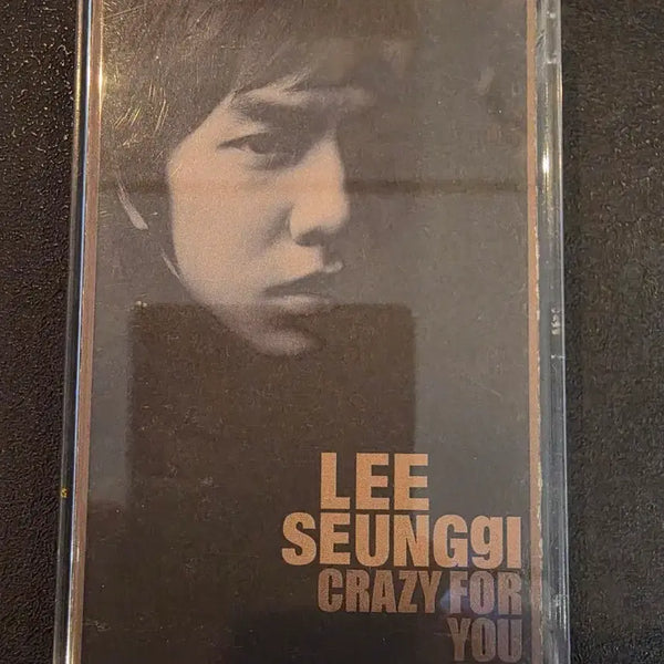 [BUNJANG] Lee Seung Gi 2nd Album "Crazy For You" Unsealed Cassette Tape / 이승기 2집 " Crazy For You " 개봉 카세트테이프