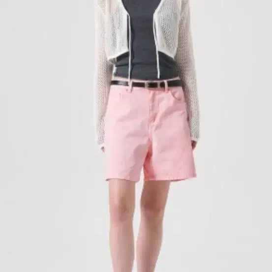 [BUNJANG] 8seconds Pink Denim Shorts XS / 8세컨즈 핑크 데님 숏팬츠 XS (새상품)(미착용)