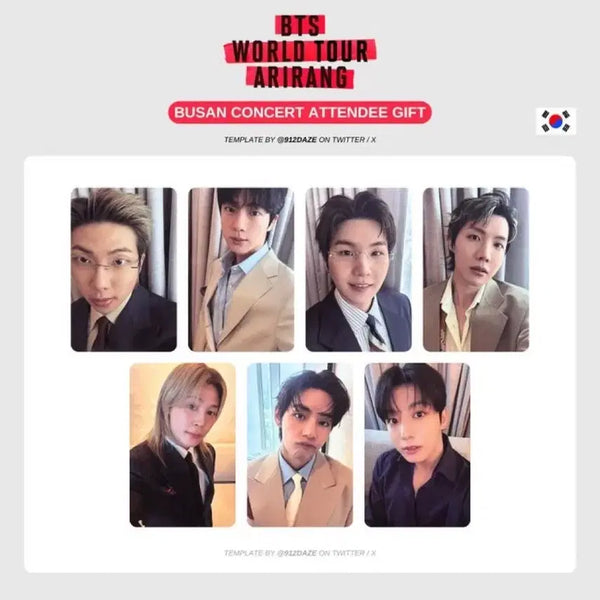 [BUNJANG] BTS Busan & Goyang Amazon Photocard Bundle Set / 부산 고양 아미존 포카 양도