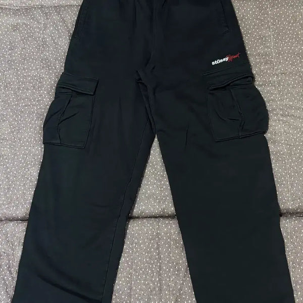 [BUNJANG] Stussy Sport Cargo Pants Black / [S] 스투시 스포츠 카고 팬츠 블랙