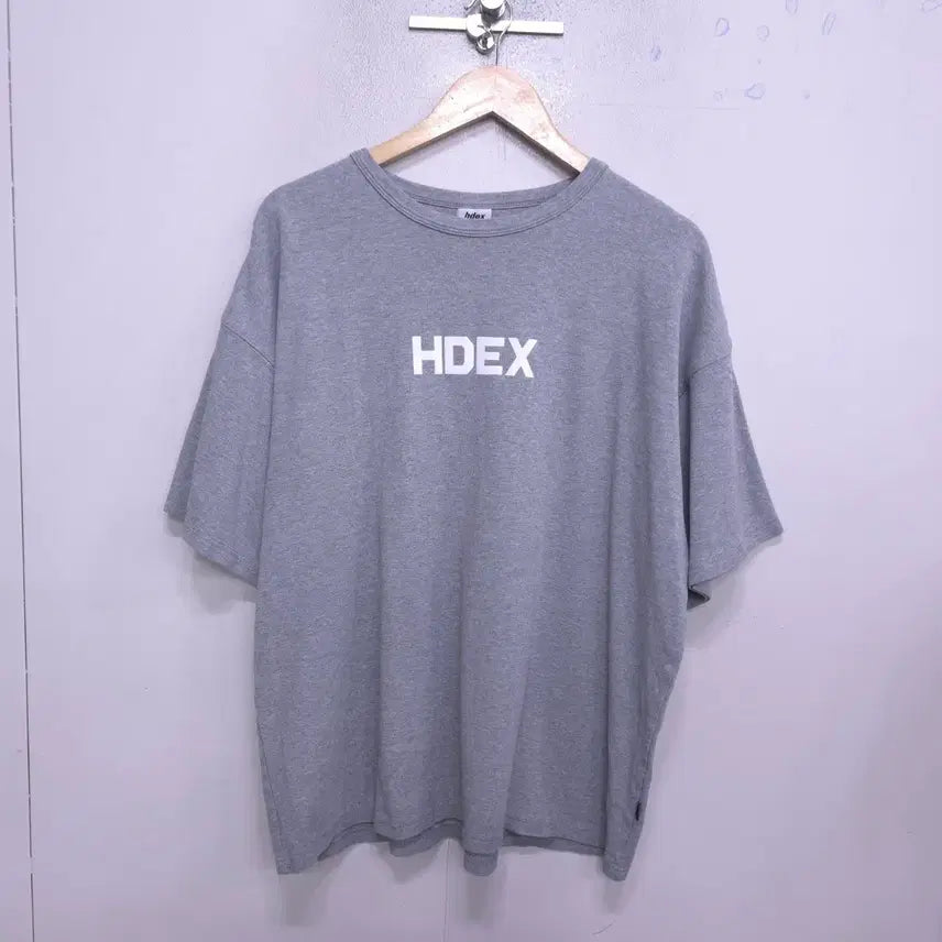 [BUNJANG] HDEX Men's Logo Oversized Short-Sleeve T-Shirt XL / HDEX) 에이치덱스 남성 로고 오버핏 반팔티 -XL