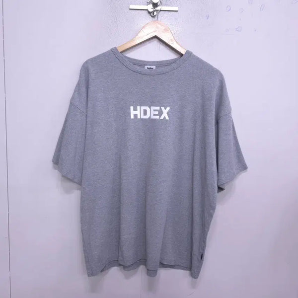 [BUNJANG] HDEX Men's Logo Oversized Short-Sleeve T-Shirt XL / HDEX) 에이치덱스 남성 로고 오버핏 반팔티 -XL