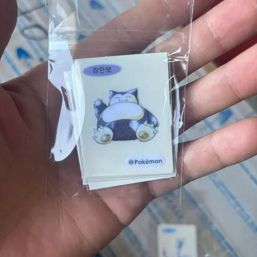 [BUNJANG] Pokemon 30th Anniversary Seal Bundle Set (Snorlax + Dragonite) / 30주년포켓몬띠부씰 잠만보+망나뇽 2종 일괄