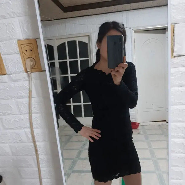 [BUNJANG] GGPX Lace Dress / GGPX 원피스