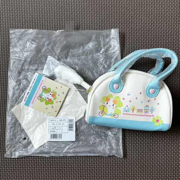 [BUNJANG] Sanrio Marshmallow Nekomoim Pouch Bag Case / [새상품]산리오 마슈마로 네코모임 파우치 가방 케이스