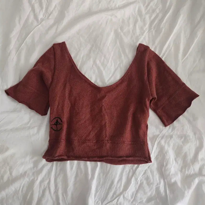 [BUNJANG] WearMoi Leotard Cover Knit Top Ballet Wear / 웨어무아 레오타드 커버 니트탑 발레복