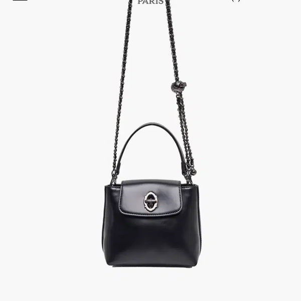 [BUNJANG] Elegance Paris Dior Black Chain Mini Crossbody Bag / 엘레강스파리 티오르 블랙 체인 미니크로스백