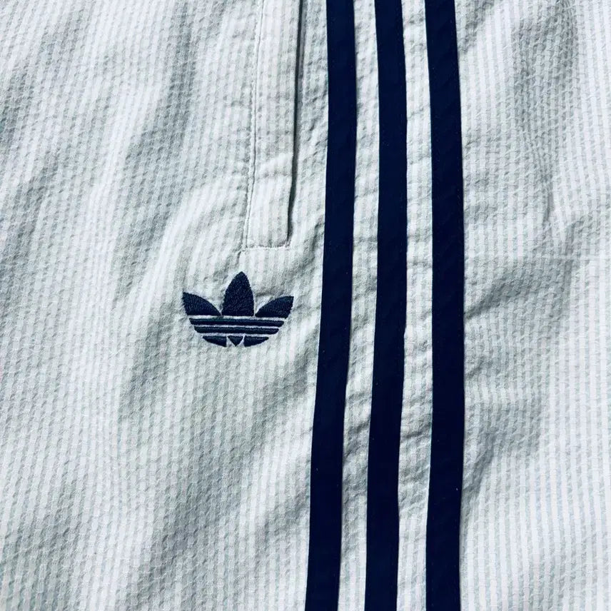 [BUNJANG] Adidas Three-Stripes Seersucker Sprite Track Pants / 코르티스맛) 아디다스 삼선 시어서커 스프라이트 트랙팬츠