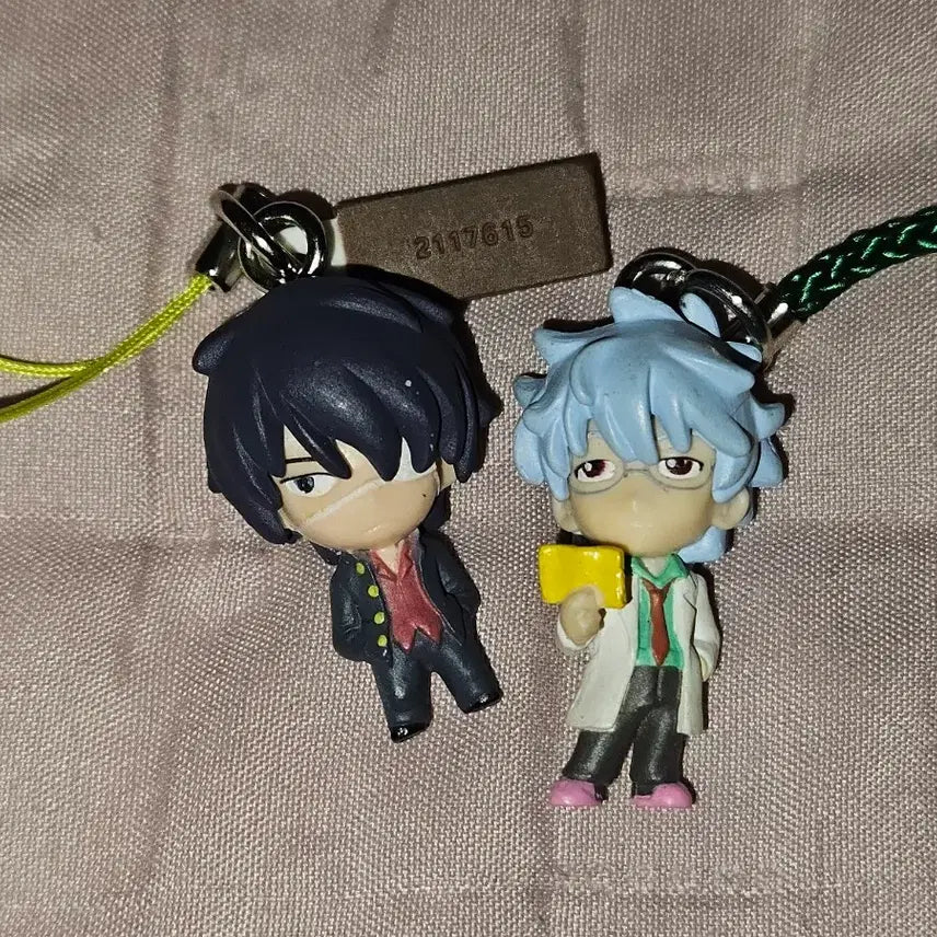 [BUNJANG] Gintama Bundle Set Figure Strap Keychain (Gintoki, Shinsuke, Ginpachi) / 일괄 은혼 3-z 삼젯 긴파치 긴토키 신스케 고전 피규어 스트랩 키링