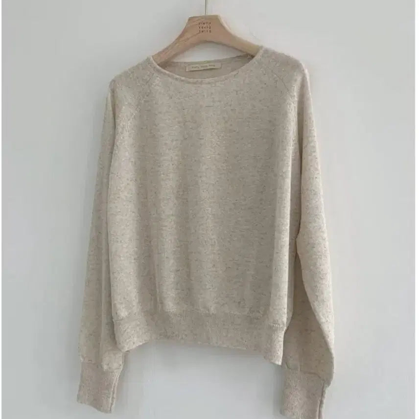 [BUNJANG] PYT Linen Coco Knit Beige / pyt 프영띵 린넨 코코 니트