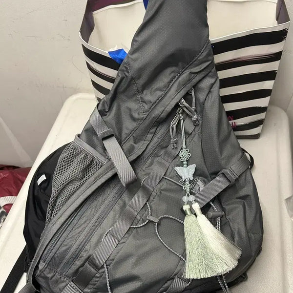 [BUNJANG] The North Face White Label Electron Sling Bag Crossbody Bag / 노스페이스 화이트라벨 일렉트론 슬링백 크로스백 민트 가방