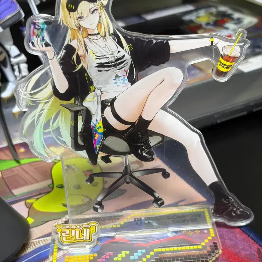 [BUNJANG] Rinne Akashiya (Meikyuu) Acrylic Standee - Unsealed / 명조 린네 아크릴 개봉품
