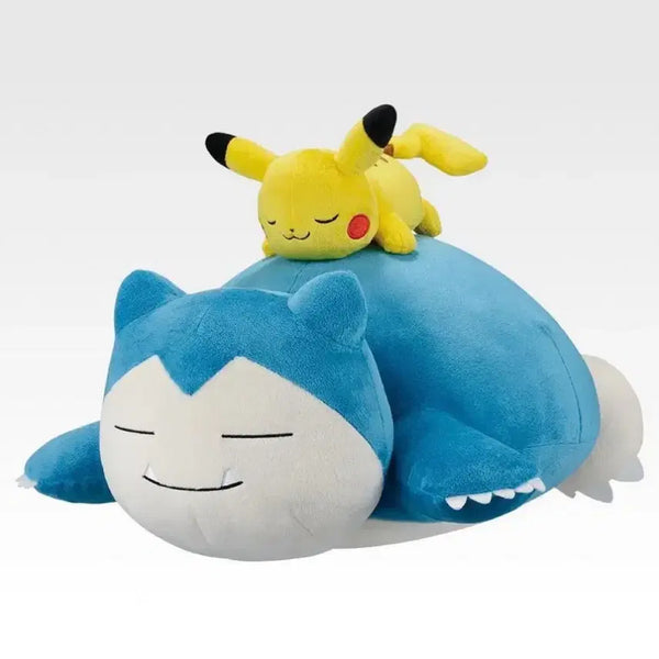 [BUNJANG] Pokemon Ichiban Kuji 2025 Collection Sleeping Snorlax & Pikachu Plush - B Prize / 포켓몬스터 제일복권 2025컬렉션 잠자는 잠만보&피카츄인형 B상 판매합니