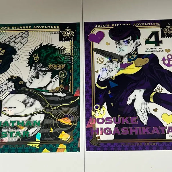 [BUNJANG] JoJo's Bizarre Adventure Sticker Collection - Part 1 Jonathan Joestar & Part 4 Josuke Higashikata / 죠죠월드 스티커 컬렉션 1부 죠나단 죠스타 / 4부 죠스케
