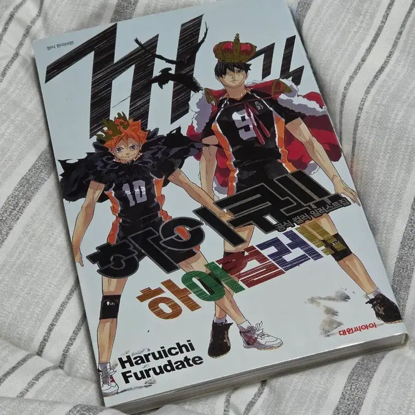 [BUNJANG] Haikyuu!! Official Color Illustration Book / 하이큐 공식 컬러 일러스트집