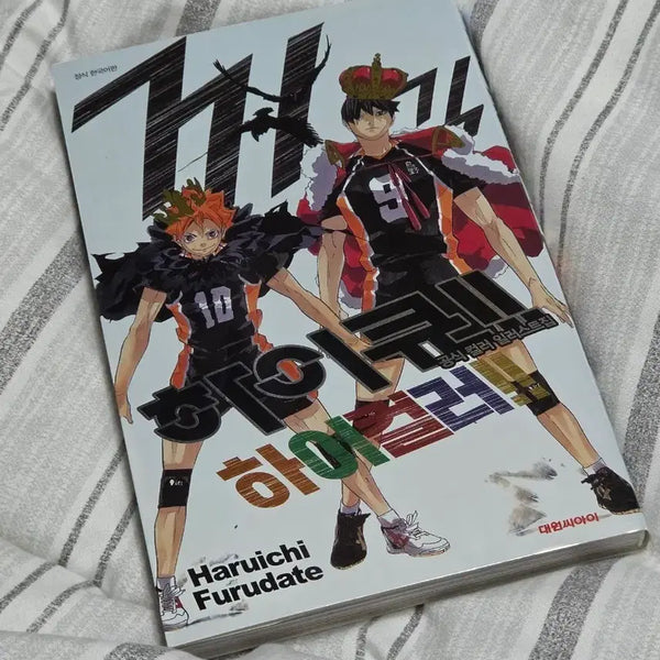 [BUNJANG] Haikyuu!! Official Color Illustration Book / 하이큐 공식 컬러 일러스트집