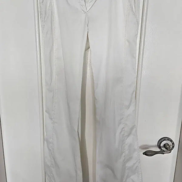 [BUNJANG] Doho White Stitch Pants / [68-96] Doho(도호) 백화점 브랜드 화이트 스티치 팬츠